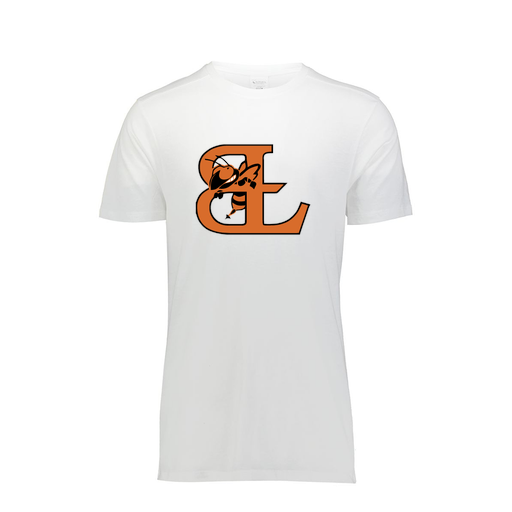 [FTSCUBWH-AS-LOGO2] Decker Men's Tri-Blend T-Shirt - Short Sleeve (Adult S, White, Logo 2)