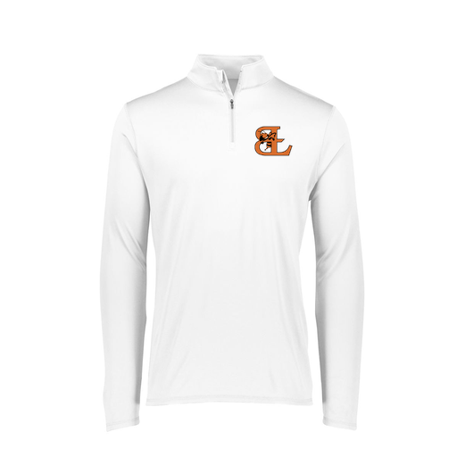 [FTLQFLWH-FAXS-LOGO2] Decker Women's Flex-Lite 1/4 Zip Shirt (Female Adult XS, White, Logo 2)