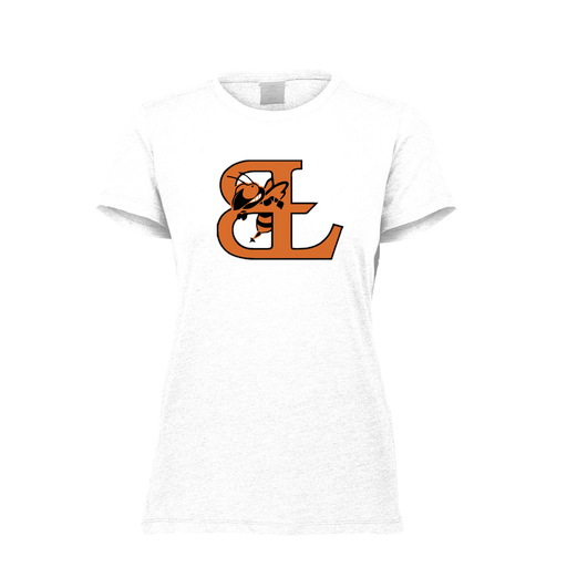 [FTSCUBWH-FAXS-LOGO2] Decker Women's Tri-Blend T-Shirt - Short Sleeve (Female Adult XS, White, Logo 2)