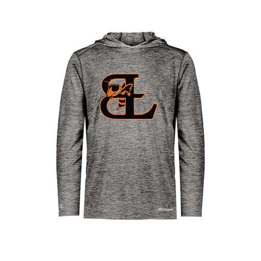 [FOLHCGBK-AS-LOGO1] Decker Men's Charge Hoodie (Adult S, Black, Logo 1)