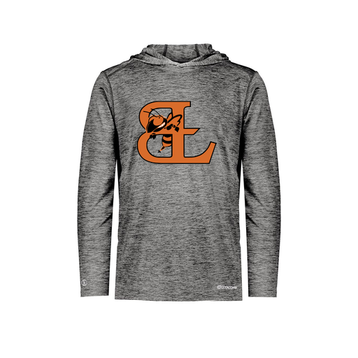 [CUS-DFW-CHGHOOD-PER-LSL-BLK-AS-LOGO2] Men's Charge Hoodie (Adult S, Black, Logo 2)