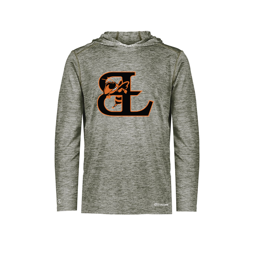 [CUS-DFW-CHGHOOD-PER-LSL-GRY-YS-LOGO1] Youth Charge Hoodie (Youth S, Gray, Logo 1)