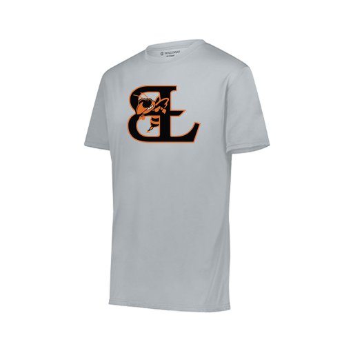 [222818.099.S-LOGO1] Men's Movement Dri Fit Shirt (Adult S, Silver, Logo 1)